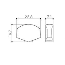 Load image into Gallery viewer, NEW Gotoh SG381-01 Mini Tuners 3x3 Large Buttons Electric Guitar 16:1 - CHROME