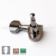 Load image into Gallery viewer, NEW Gotoh SG301-07 Machine Heads Set L3+R3 SMALL Buttons 3x3 - COSMO BLACK