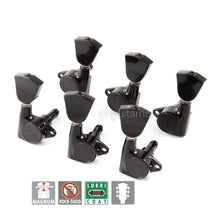 Load image into Gallery viewer, NEW Gotoh SG301-04 MG MAGNUM LOCK Locking Tuners Set Keystone Keys 3x3 - BLACK