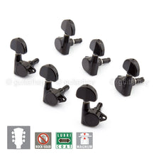 Load image into Gallery viewer, NEW Gotoh SG301-20 MG Magnum Lock Locking 3x3 Tuning Grover Style 3x3 - BLACK