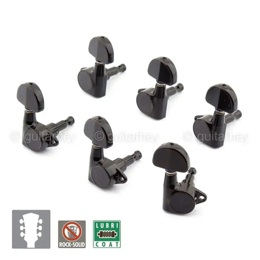 NEW Gotoh SG301-20 Tuners 3x3 Tuning Keys Grover Style 3+3 - BLACK