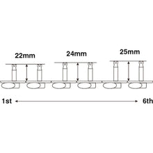 Load image into Gallery viewer, NEW Gotoh SD91-05M STAGGERED Post Vintage Tuners for Fender Strat/Tele - NICKEL