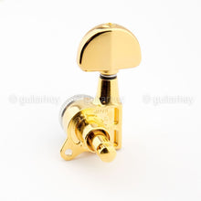 Load image into Gallery viewer, NEW Gotoh SG381-20 MGT Magnum Locking-Trad 3x3 Grover Style Button 3+3 - GOLD