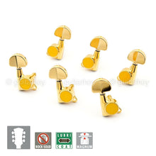 Load image into Gallery viewer, NEW Gotoh SG381-20 MG Magnum Locking Tuning w/ Large Buttons Set 3x3 - GOLD