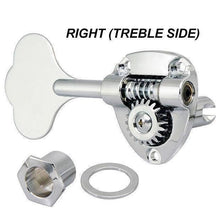 Load image into Gallery viewer, NEW (1) Gotoh GB11W Bass Single Key TREBLE SIDE (R) 20:1 Gear Ratio - CHROME