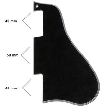 Load image into Gallery viewer, NEW Pickguard for Gibson ES-335 Style Guitar, SHORT - 5-ply - BLACK