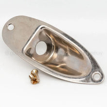 Carregar imagem no visualizador da galeria, NEW Q-Parts Aged Collection Jack Plate For Strat Relic Replacement - AGED NICKEL