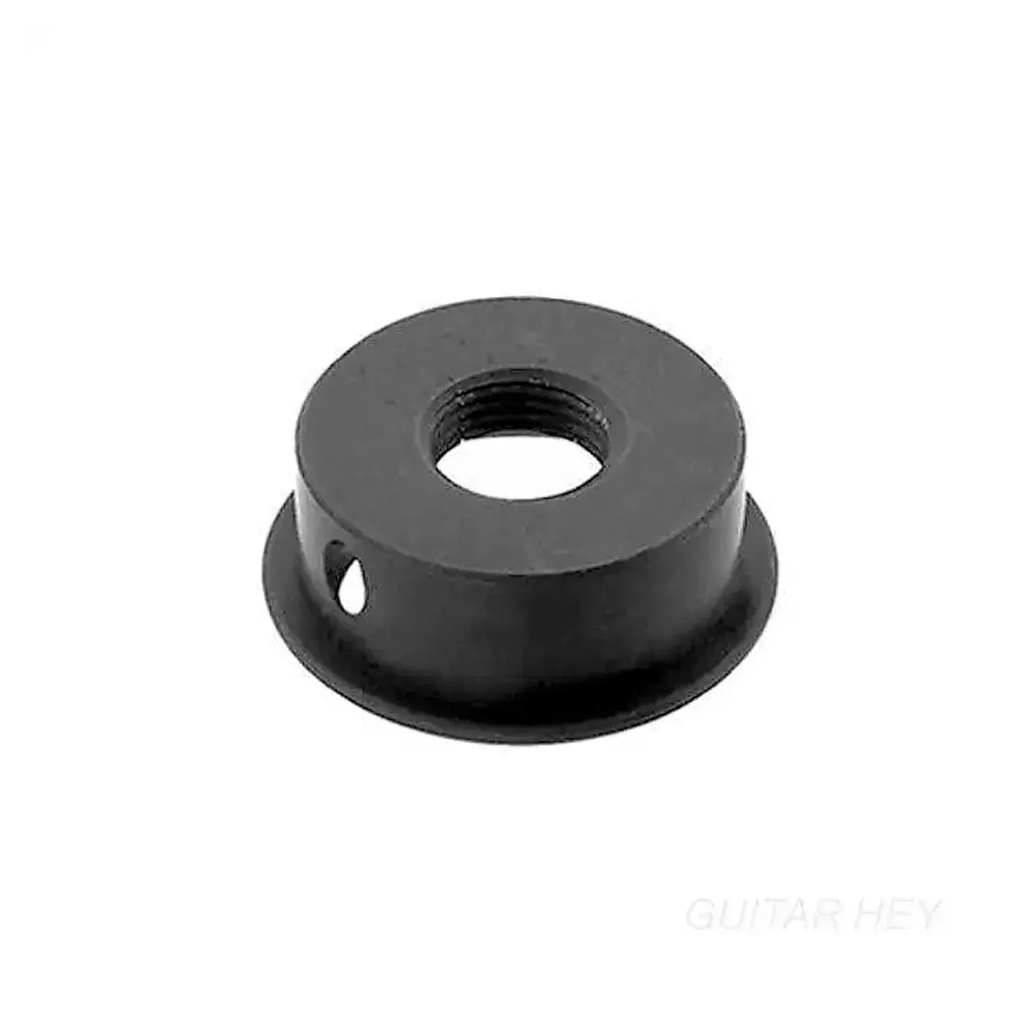 NEW Electrosocket Round Retrofit Jackplate for Telecaster Tele Guitar Jack BLACK