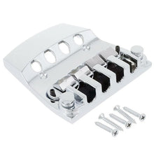 Load image into Gallery viewer, NEW - Ricky-Style Bass Bridge and Tailpiece for Rickenbacker® - CHROME