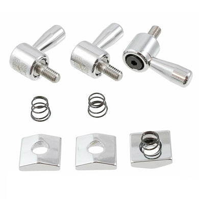 NEW Tone Vise Guitar Locking Nut with Keyless Locks for Floyd Rose® - CHROME