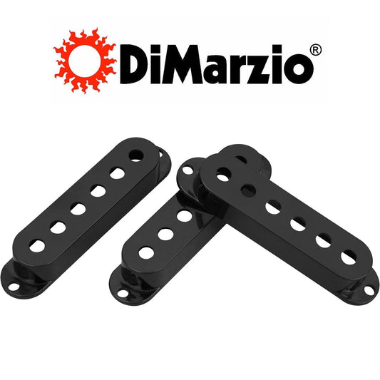 NEW DiMarzio DM2001 Strat Pickup Covers (3) Fits HS, Area, FS-1 & SDS-1 - BLACK