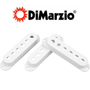 NEW DiMarzio DM2001 Strat Pickup Covers (3) Fits HS, Area, FS-1 & SDS-1 - WHITE