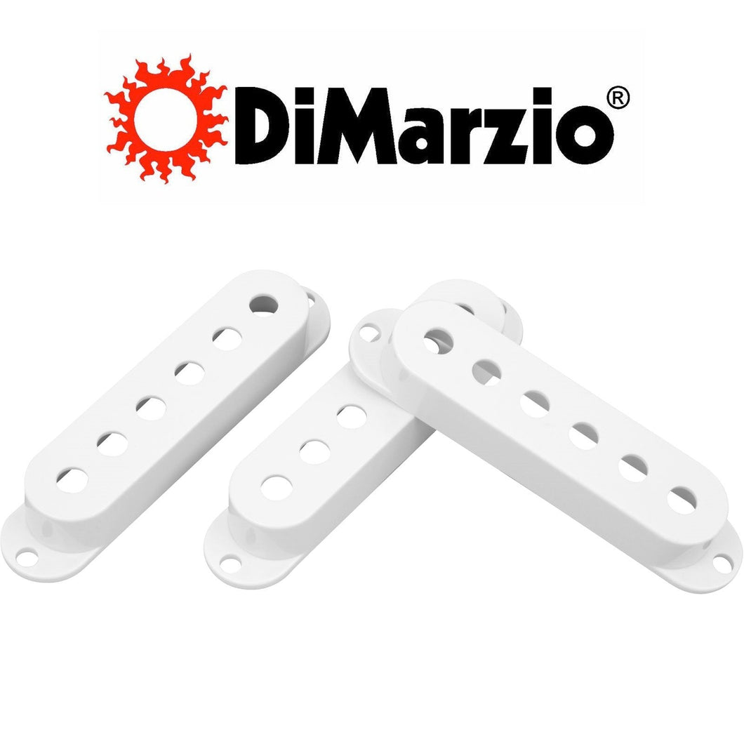 NEW DiMarzio DM2001 Strat Pickup Covers (3) Fits HS, Area, FS-1 & SDS-1 - WHITE