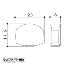 Load image into Gallery viewer, NEW Gotoh SG381-EN01 MGT Locking Tuners L3+R3 w/ Large EBONY Buttons 3x3 - BLACK