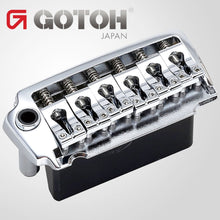 Carregar imagem no visualizador da galeria, NEW Gotoh EV510T-BS Non-locking 2 Point Tremolo Bridge w/ 37mm Block - CHROME