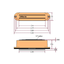 Load image into Gallery viewer, NEW DiMarzio DP186 The Cruiser® Neck Humbucking for Strat Size Pickup - BLACK