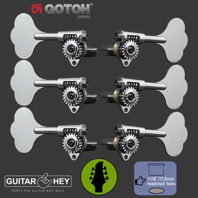 NEW Gotoh GBU510C-12 Bass 6-String L3+R3 11/16