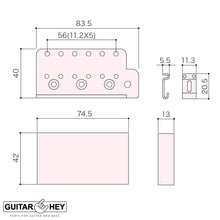 Load image into Gallery viewer, RELIC Gotoh GE101TS Traditional Vintage Tremolo Strat Steel Block - AGED CHROME