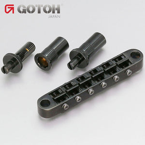 NEW Gotoh GE103B-T Large Metric Posts Tunematic w/ Studs - BLACK