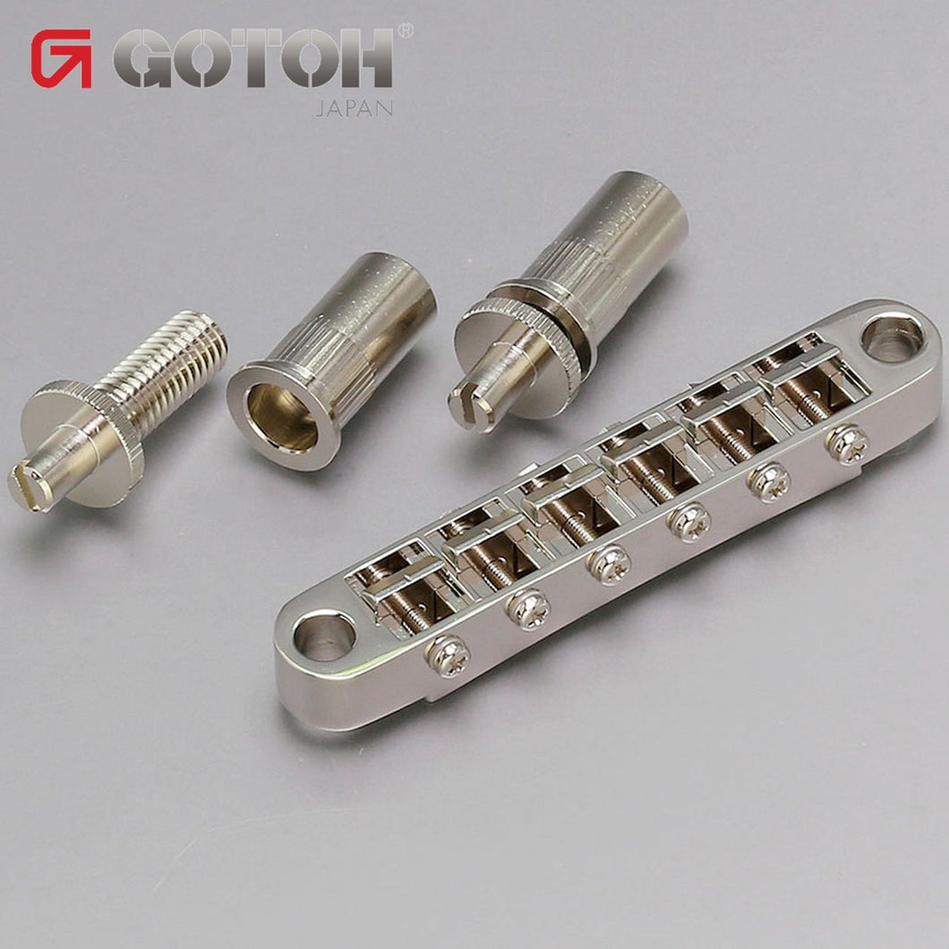 Gotoh GE103B-T Nashville Style Tunematic w/ Studs - Tune-o-matic bridge - NICKEL