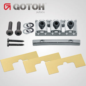 NEW Gotoh GHL-1 Locking Nut - Through neck type - 1-11/16"(R4) 43mm - CHROME