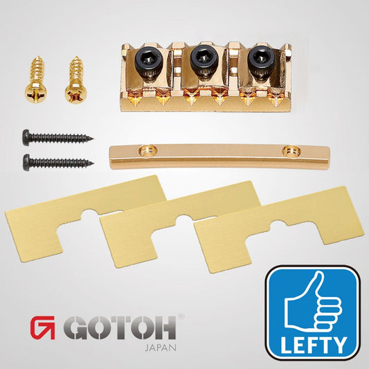 NEW Gotoh GHL-2 LEFTY Locking Nut - Top mount type - 1-11/16"(R4) 43mm - GOLD