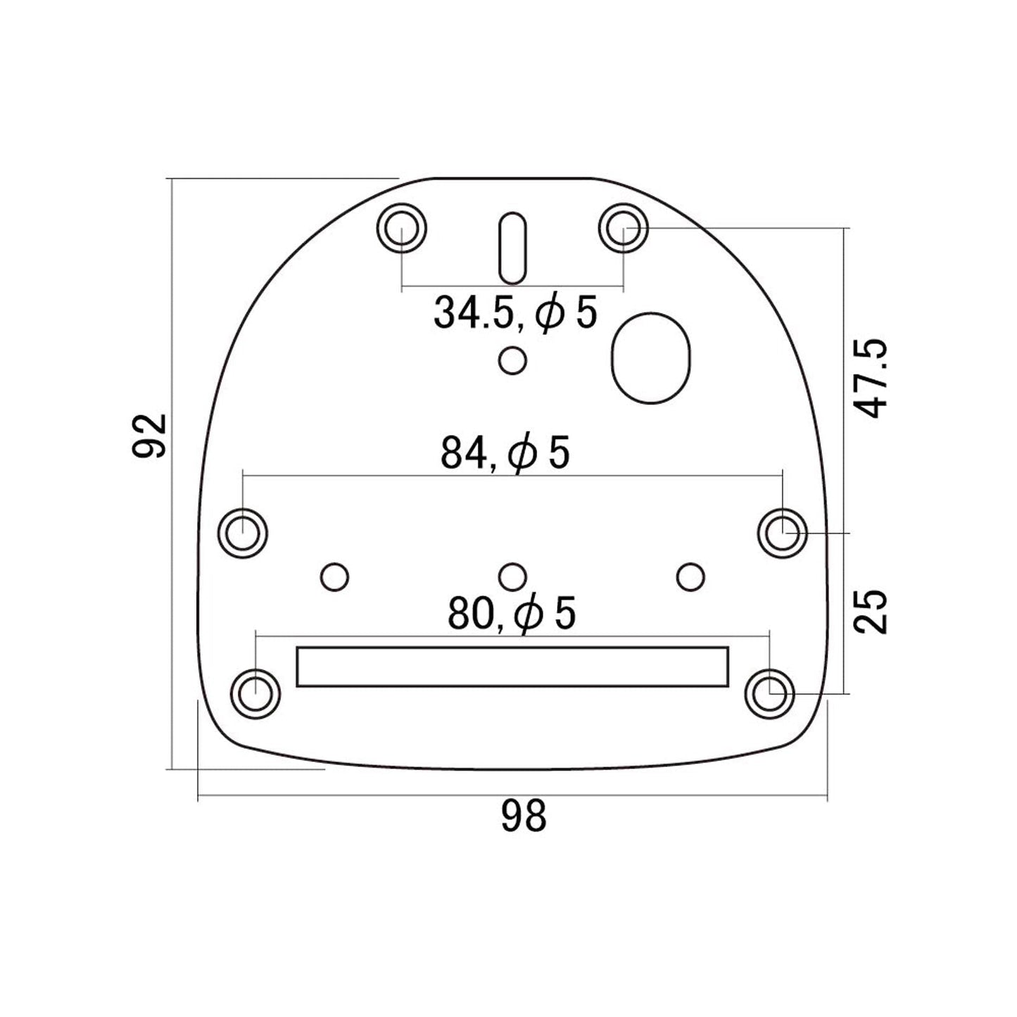 NEW Guitar Tremolo Tailpiece For Jazzmaster® Jaguar® w/ Arm - CHROME