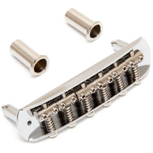 Load image into Gallery viewer, NEW Bridge &amp; Mounting Cups For Fender Jaguar/Jazzmaster® Threaded Saddles CHROME