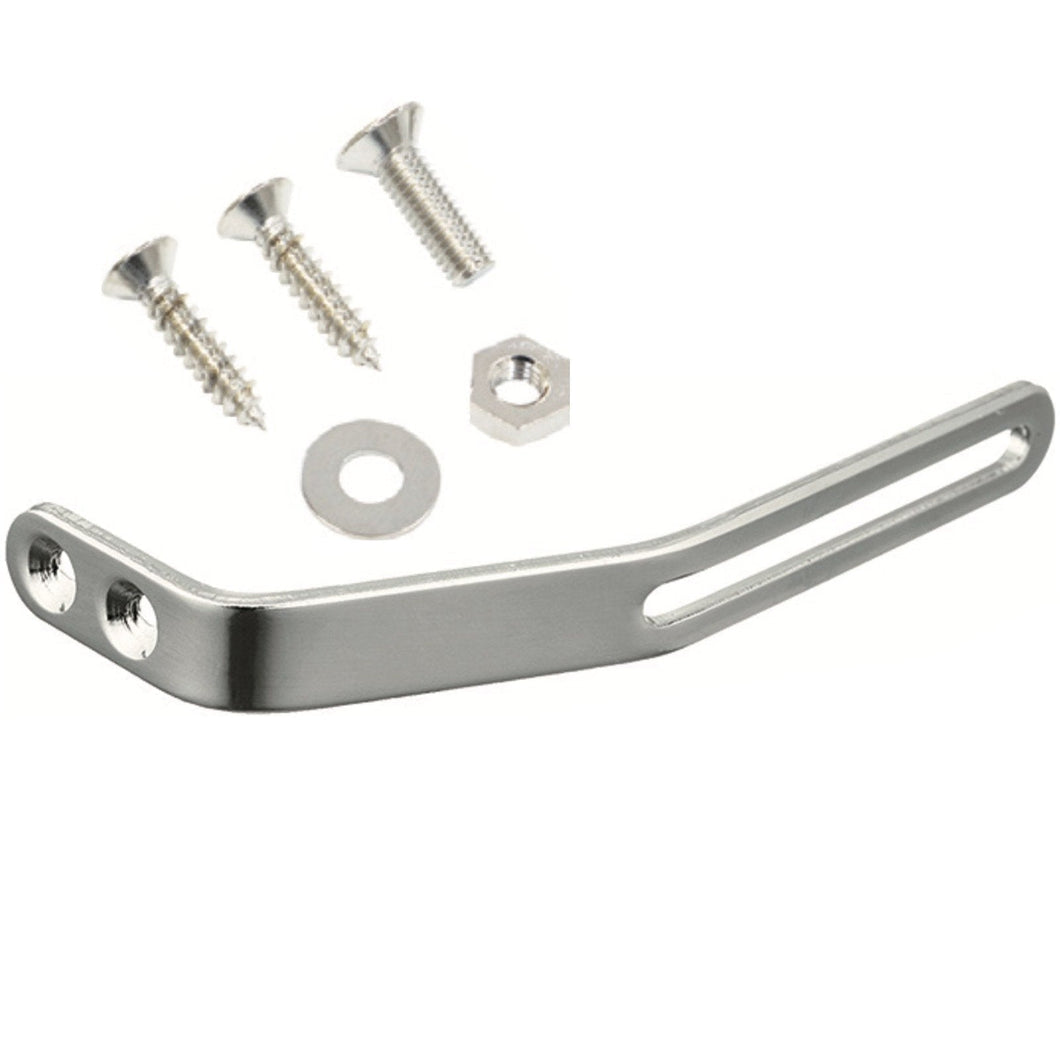 NEW Pickguard Support Bracket For Gretsch® Thick Archtop Guitar w/ Screws NICKEL