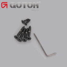 Load image into Gallery viewer, NEW Gotoh J510BO-4 Multi-Tonal Series 4-String Bass Bridge Brass Saddle - BLACK