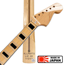 Carregar imagem no visualizador da galeria, NEW Fender Licensed Neck For Jazzmaster® Black Binding and Block Inlays JAPAN