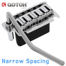 Carregar imagem no visualizador da galeria, NEW Gotoh NS510T-FE1 Non-locking 2 Point Tremolo Bridge Narrow Spacing - CHROME