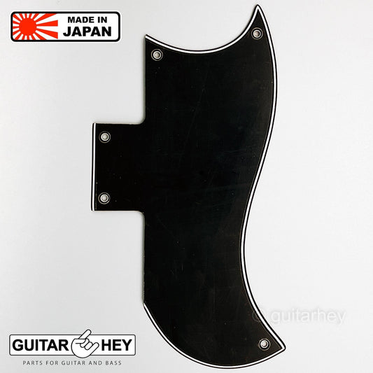 NEW Small Pickguard for Gibson® SG® Standard - 3-Ply - BLACK