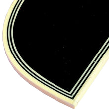 Carregar imagem no visualizador da galeria, NEW Pickguard For Gibson L-5 Cutaway, Cream Binding, 8 inches in length - BLACK