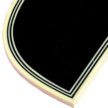 Load image into Gallery viewer, NEW Pickguard For Gibson L-5 Cutaway, Cream Binding, 8 inches in length - BLACK