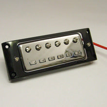 Carregar imagem no visualizador da galeria, NEW Hofner Style 6 String Guitar Pickup with Chrome Cover, 6.4K Ohms 2-Conductor