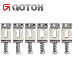 NEW Gotoh S108N Saddle SET Steel Strat / Tele 10.8mm x 20.5mm each - NICKEL