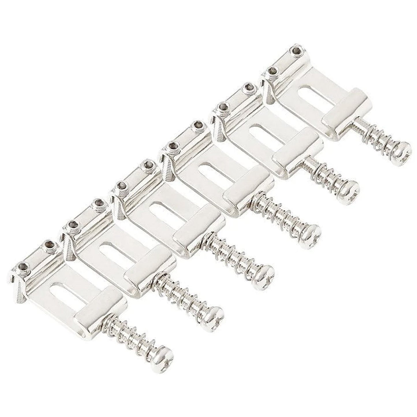 NEW Gotoh S188 Vintage Tremolo Bridge Saddles Set for Strat / Tele - NICKEL
