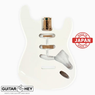 NEW Allparts SBF-OW Fender Licensed Stratocaster® Alder Body Strat OLYMPIC WHITE