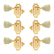 Load image into Gallery viewer, NEW Gotoh SD90-SL Tuners Set Tuning Keys Set L3+R3 w/ screws 3x3 - GOLD