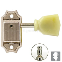 Load image into Gallery viewer, NEW Gotoh SD90-SL MG LOCKING Tuners Set L3+R3 w/ screws 3x3 - NICKEL