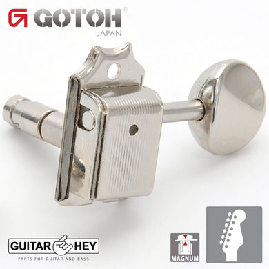 NEW Gotoh SD91-05M MG Magnum Lock 6-in-line LOCKING Keys Vintage Style - NICKEL