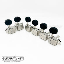 Carregar imagem no visualizador da galeria, NEW Gotoh SD91-B5 6 in-line Vintage Style Tuners for Fender Strat Tele - NICKEL