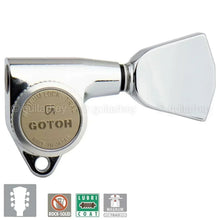 Load image into Gallery viewer, NEW Gotoh SG301-04 MGT MAGNUM-LOCK TRAD Locking Set Keystone Keys 3x3 - CHROME