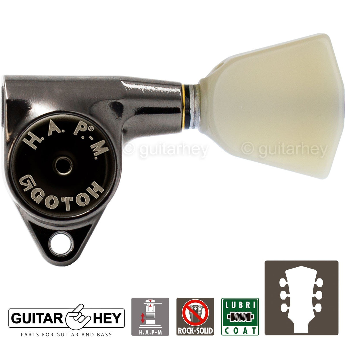 NEW Gotoh SG301-P4N HAPM Adjustable Post Height Locking TULIP 3x3 - COSMO BLACK