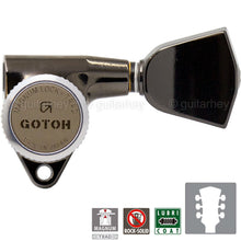 Load image into Gallery viewer, NEW Gotoh SG301-04 MGT MAGNUM-LOCK TRAD Locking Set Keystone 3x3 - COSMO BLACK