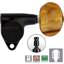 Carregar imagem no visualizador da galeria, BRAND NEW Gotoh SG301-P2 MG MAGNUM LOCK Locking Key Set L3+R3 3X3 Tuner - BLACK