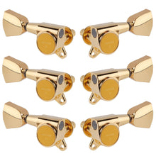 Load image into Gallery viewer, NEW Gotoh SG381-04 L3+R3 Keystone Buttons Tuning Keys 16:1 Ratio - 3x3 - GOLD