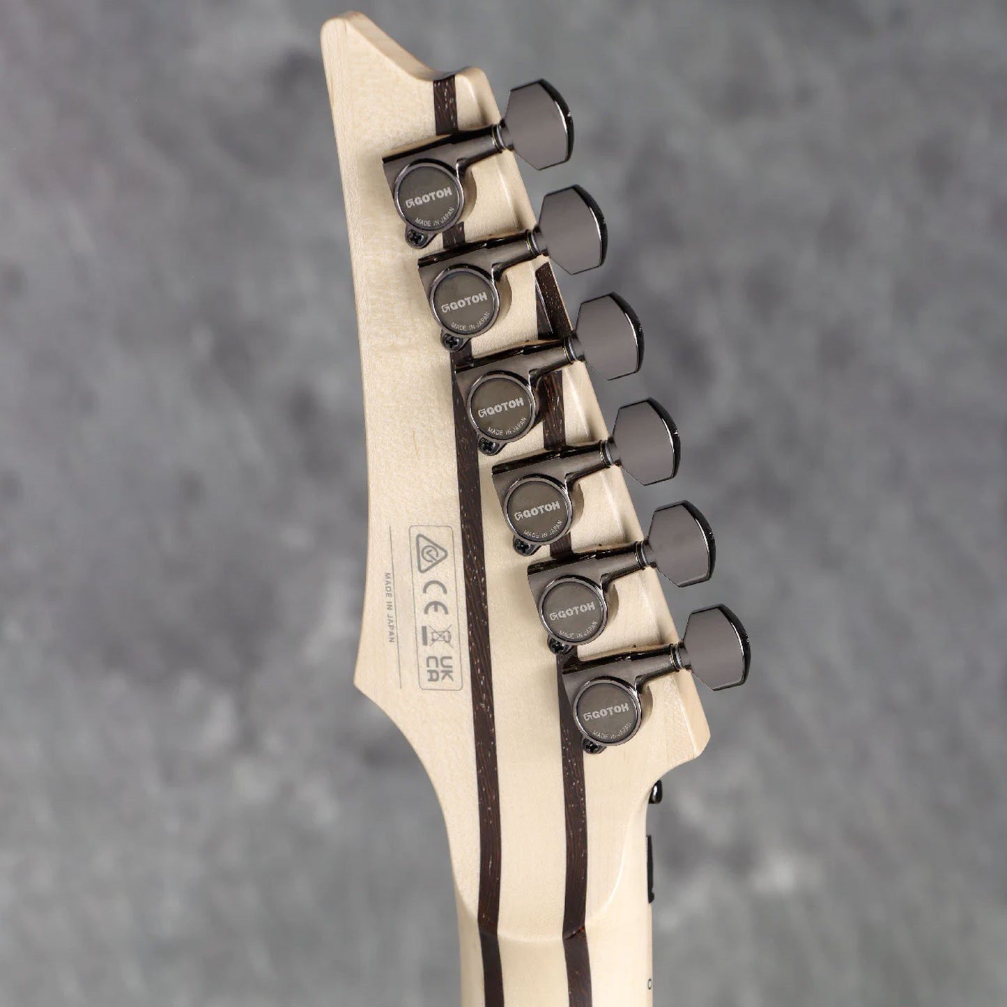 NEW Gotoh SG381-07 L6 Set 6 in line Tuners w/ screws Right Handed - COSMO BLACK
