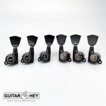 Load image into Gallery viewer, NEW Gotoh SG381-04 MGTB L3+R3 Set Locking Tuners Keystone Keys 3x3 - BLACK